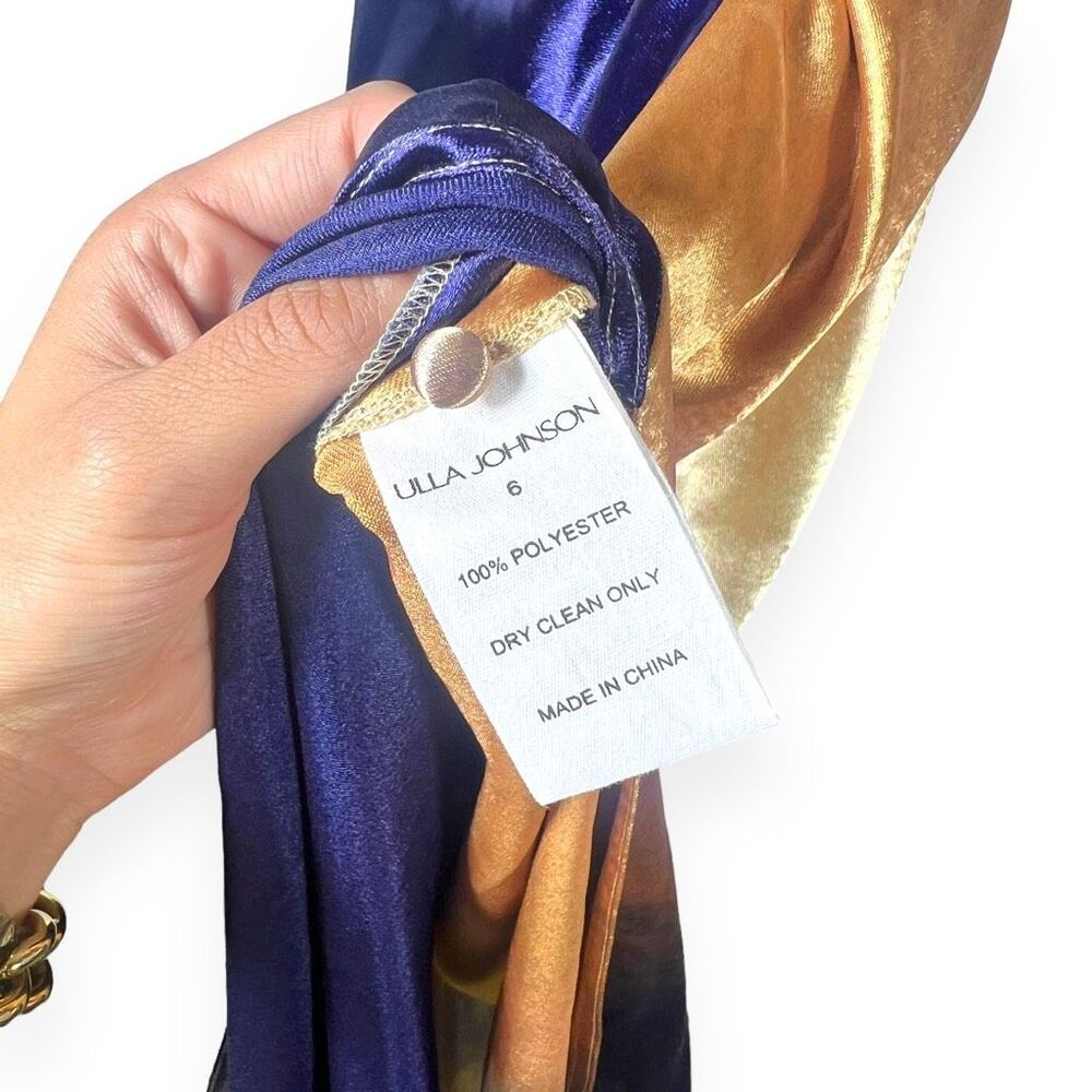 Ulla Johnson Cordelia Sheath Midi Dress Mirage Womens Size 6 - Picture 9 of 12